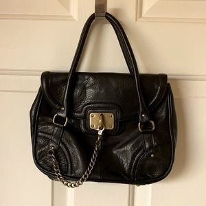 Danier Black genuine leather purse